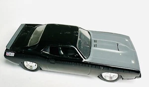 Jada Fast & Furious Muscle 1/55 1973 Plymouth Barracuda Black 2016 Universal - Picture 1 of 6