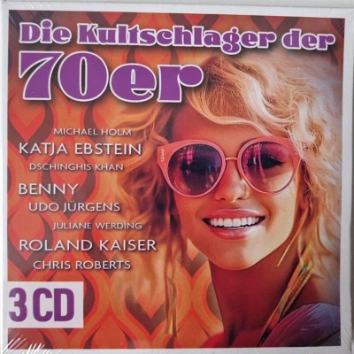 Die Kultschlager der 70er, Schlager Sammlung,  Cd's, NEU/OVP - Bild 1 von 2