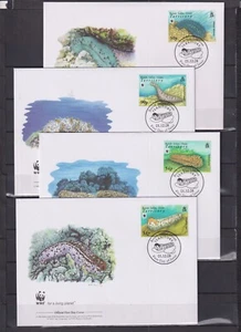 F1935 - British Indian ocean - 2008 - FDC - Fish / marinelife - WWF/WNF - Imagen 1 de 1