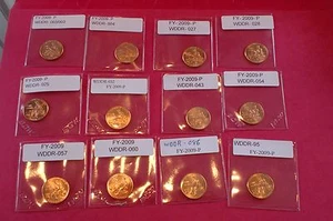Lincoln Cent All "Best Of " WDDR 2009 Error small Lot of Superb Specimens!! - Picture 1 of 5