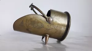 WW1 "Trench Art" - a brass Coal Scuttle Miniature 1918 - Picture 1 of 6