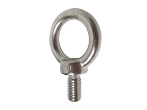 1" Stainless Steel Lifting Eye Bolt UNC Thread Type 316 - Picture 1 of 3