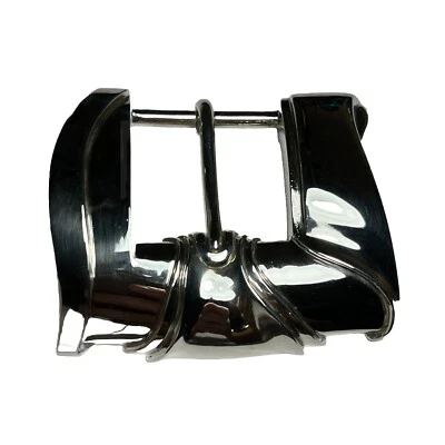 Huge Designer B. Kieselstein-Cord .925 Sterling Silver Belt Buckle - Image 1 of 4