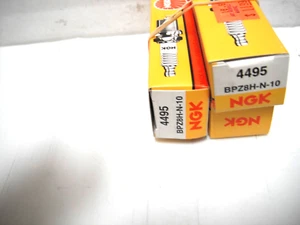 NEW NGK Spark Plugs BPZ8H-N-10 (Quantity of 3) BRAND NEW in boxes # 4495 NOS - Picture 1 of 1