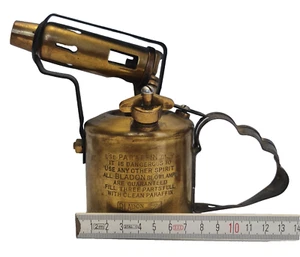 BLADON B54 Brass Paraffin Blow Lamp Blow Torch Birmingham Vintage - Picture 1 of 9