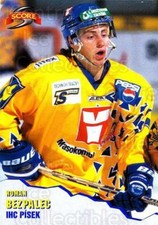 1999-00 Czech Score Blue #116 Roman Bezpalec