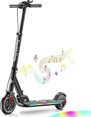 FanttikRide T9 Apex Electric Scooter for Kids Colorful Lights with Bluetooth Mus - Image 1 of 4