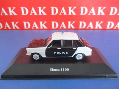 Die cast 1/43 Modellino Auto Polizia Police Simca 1100 France - Immagine 1 di 4
