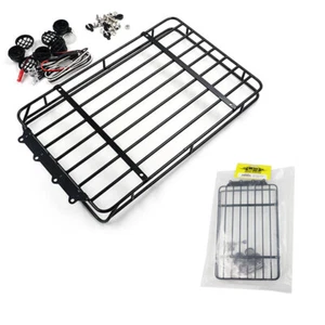 Yeah Racing TRX4-059 Metal Roof Rack w/ White Leds : TRX-4 / SCX10 II - Picture 1 of 1