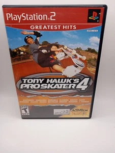 Tony Hawk Pro Skater 4 Sony Playstation 1 2002 CIB Complete In Box And Tested - Picture 1 of 4