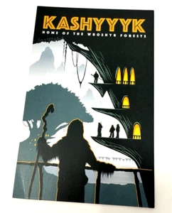 Disney Parks Star Wars Galaxy's Edge Galaktische Reiseziele KASHYYYK Postkarte - Bild 1 von 4