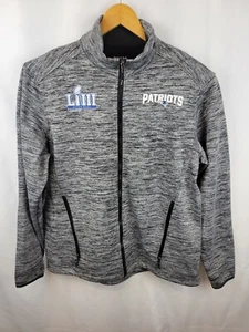 Chaqueta con cremallera completa de los New England Patriots Super Bowl LIII Brady Gronk Edelman XL - Imagen 1 de 6