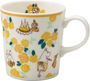 NEW Moomin Ceramic Mug Yellow Diameter 8.5x Height 9cm (300ml) - Picture 1 of 1
