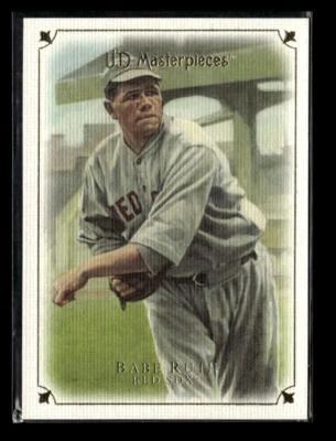 2008 Upper Deck Fan Packs: 2007 Upper Deck Masterpieces #22 Babe Ruth - Image 1 of 2