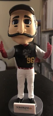 Abner Doubleday Salón de la fama Bobblehead Auburn Nationals SGA 2020 cárcel mascota inédita Foto 1 de 4