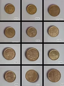 6 monedas Conmemorativas de 5 pesetas - Imagen 1 de 1