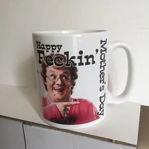 Mrs Browns Jungen Happy Feckin Muttertag Geschenk Tasse Geschenk Mama Oma Tasse Tee - Bild 1 von 3