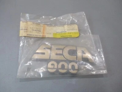 NOS Yamaha OEM Emblem 1 1983 XJ900R SECA 35H-21781-00 Foto 1 de 3
