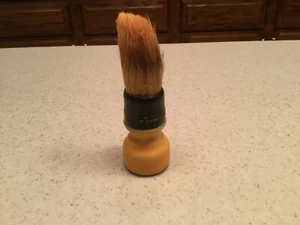Vintage Men's Shaving Barber Brush Animal Hair Bristles Solid Set Bakelite - Picture 1 of 9
