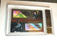 PRINCE FIELDER LAPORTA 2008 BOWMAN CHROME DUAL AUTO BGS 9.5 GEM MINT AU-9 #/350