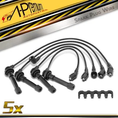 Juego de 5 cables de bujías para Nissan Sentra 1991-1994 1998-2001 200SX INFINITI G20 Foto 1 de 4