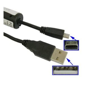 USB Cable For Sony Cybershot DSC-H400 H300 H200 W830 W810 W800 SyncWire Lead - Picture 1 of 2