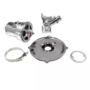 VW Bug Bus 75 Amp Chrome Alternator Kit Type 1 and 2 VOLKSWAGEN Bug Bus Ghia - Picture 1 of 1