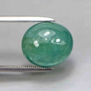 8.24 Cts Natural Grandidierite Oval Cabochan Cut Green Loose Gemstone - Picture 1 of 5