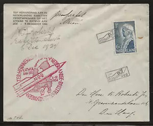 1934 HOLLAND rocket mail cover - Roberti P.7 NRB, KATWIJK AAN ZEE - EZ 1C1 - Picture 1 of 2