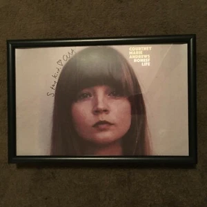 Signed Courtney Marie Andrews Poster w/ Exact Proof (Autograph NOT Vinyl / CD) - Picture 1 of 4