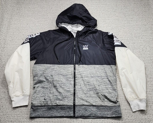 UNDERCOVER ROSA Victorias Secret donna M L full zip leggera felpa con cappuccio giacca grande media