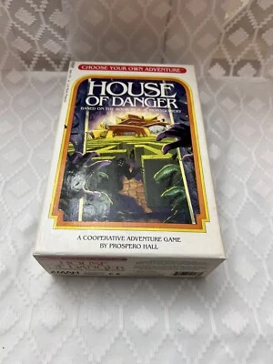 Vintage Card Game *Choose Your Own Adventure*  House of Danger Mystery Adventure - Image 1 of 4