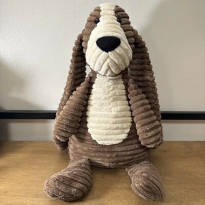 Jellycat Cordy Roy braun creme Hund Welpe Hund Cord Plüschtier Stofftier Spielzeug - Bild 1 von 5