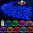 Christmas Net Lights Outdoor, 240 Led 18 Color Changing Mesh Lights, 14.8ft X...