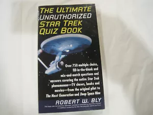 The Ultimate Unauthorized Star Trek Quiz Book~LBDFB - Foto 1 di 4
