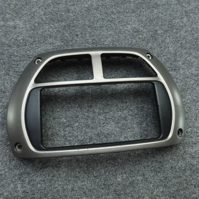 Toyota Rav4 2001-2003 central delantero ventilación CA bisel radio estéreo clima plateado OEM Foto 1 de 4