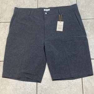 Peter Millar Crown Sport Performance Golfshorts Eisengrau Herren Größe 38 Neu mit Etikett. A46 - Bild 1 von 7