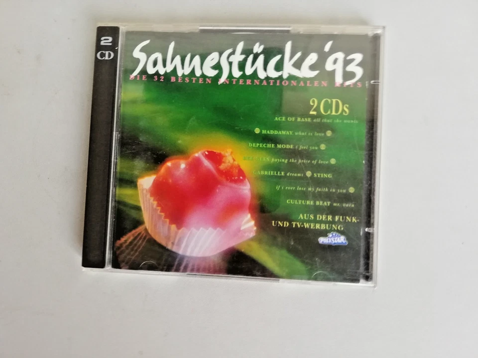 Sahnestücke ´93 - Die 32 besten internationalen Hits - 2 CD Box, gut - Bild 1 von 4