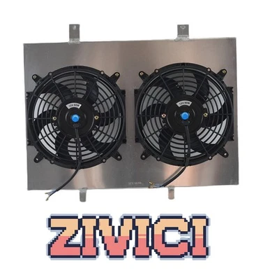 Cubierta del radiador + ventilador para Honda Passport Isuzu Amigo Rodeo 1998-2004 3,2 L V6 Foto 1 de 4