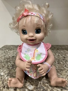 Baby Alive Doll 2007 Learns To Potty Blonde Tested/Talks Moves Mouth Working!! - Picture 1 of 24