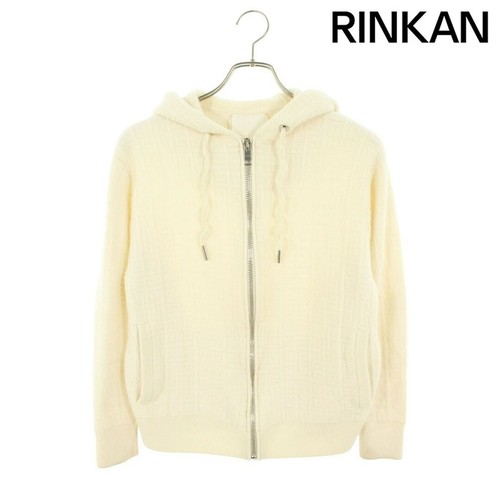 Felpa con cappuccio Givenchy BW90G04ZD6 full pattern maglia cashmere da donna XS usata b2f9fa7a