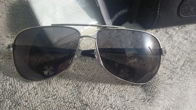 Gafas de sol Chrome Hearts The Beast 1 marco negro/plateado herrajes Beast One Foto 1 de 4