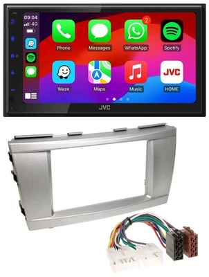 JVC Bluetooth 2DIN MP3 DAB USB Autoradio für Toyota Camry (2006-2011) - Bild 1 von 4