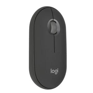 Logitech Pebble 2 M350s kabellose Bluetooth-Maus, 4000 dpi, grau - Afbeelding 1 van 12