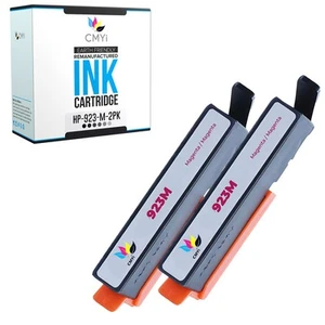 2X kompatybilne z CMYi wkłady atramentowe Magenta 923 do HP OfficeJet Pro 8122e, 8139e - Zdjęcie 1 z 7