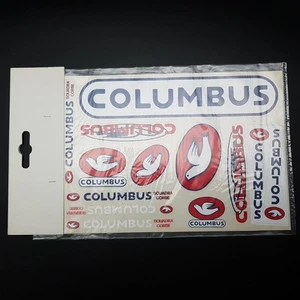 Planche de stickers "COLUMBUS" N.O.S - Picture 1 of 6