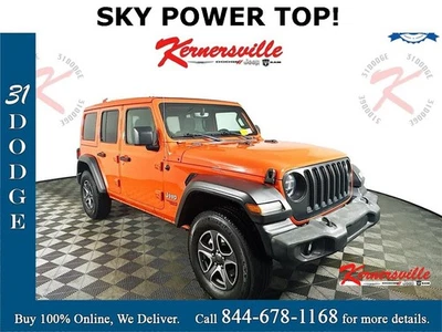 2020 Jeep Wrangler Unlimited Sport S 4WD 4dr SUV Navigation - Image 1 of 4