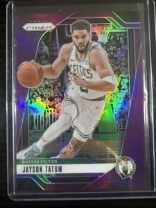 Panini Prizm 2024-25 negro - Jayson Tatum, Jayson Tatum #139 púrpura Prizm/99 - Imagen 1 de 2
