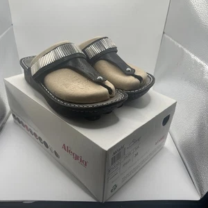 Sandalias Alegria Carina negras de cadera EU 36 EE. UU. para mujer 6-6,5 - Imagen 1 de 7