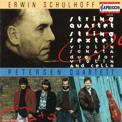 Erwin Schulhoff String Quartet Sextet Petersen Quartett Capriccio CD - Image 1 of 2